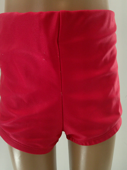 Pre-Owned Shorts Red by Dance INKED Large Child Lined Jazz Tap gymanstics
