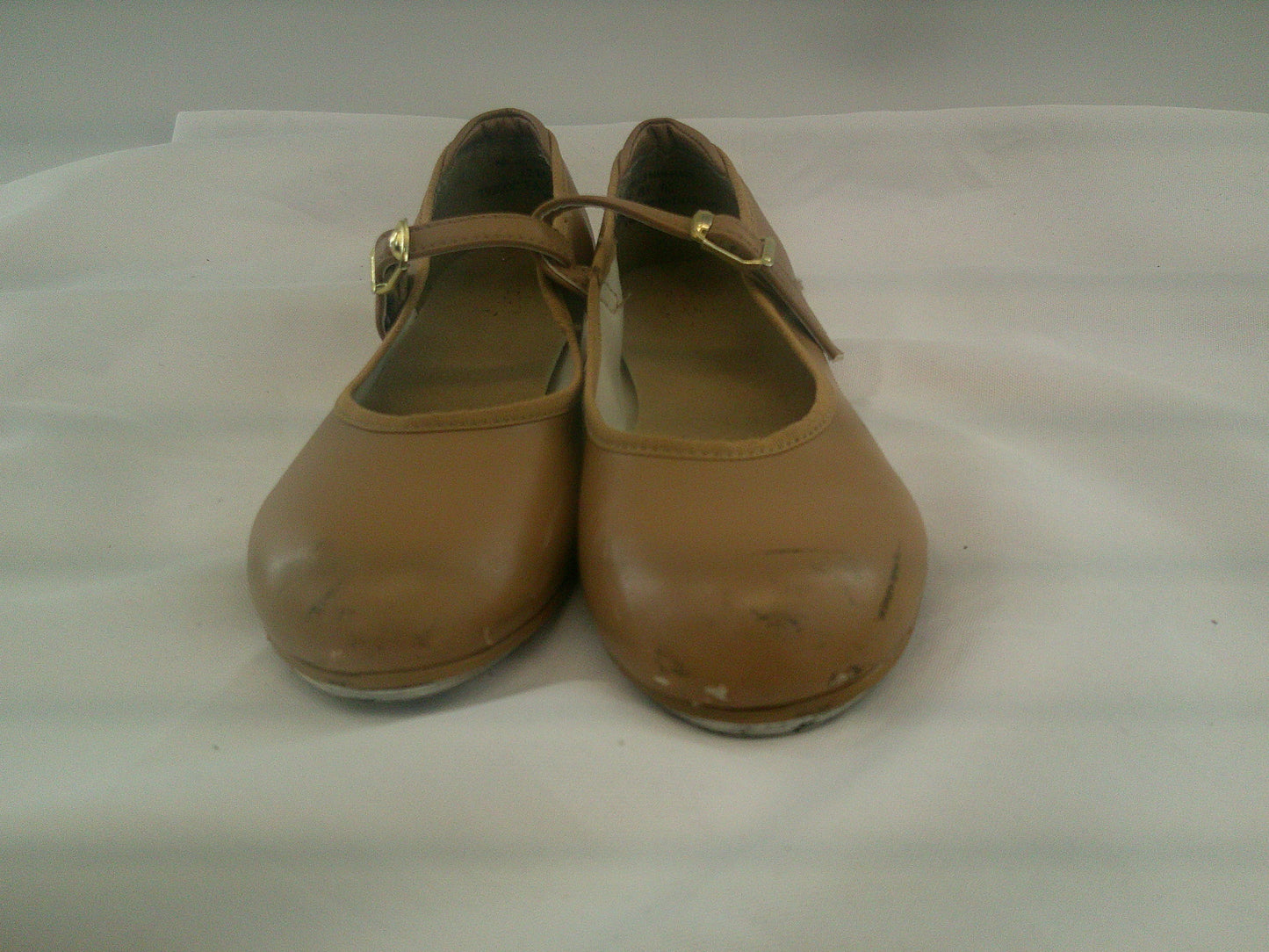Pre-Owned Tap Shoes Theatricals Adult 7.5M Leather Buckle