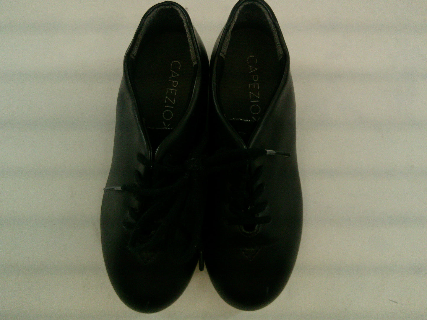 Dance Tap Shoes11M Kid Capezio 443 Student Lace Up Black Musical Theater (Copy)
