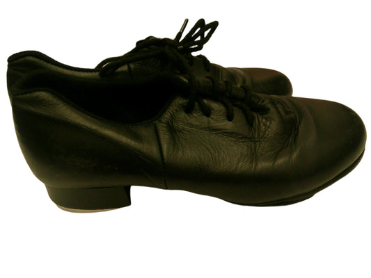 Pre-Owned Tap Shoes Bloch Split Sole Flex Oxford Black 13.5M Child