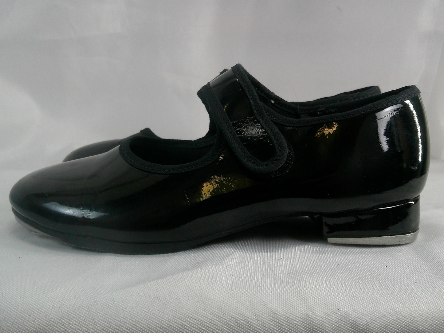 Pre-Owned Tap Shoes SoDanca Big Kid 13.5M Mary Jane Leather