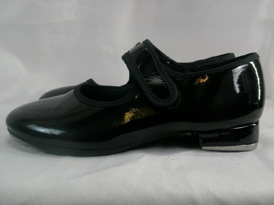Pre-Owned Tap Shoes SoDanca Big Kid 13.5M Mary Jane Leather