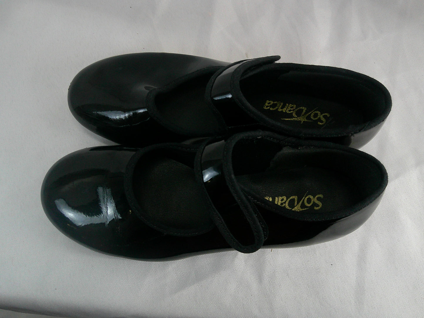 Pre-Owned Tap Shoes SoDanca Big Kid 13.5M Mary Jane Leather