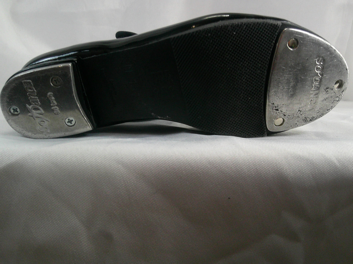 Pre-Owned Tap Shoes SoDanca Big Kid 13.5M Mary Jane Leather