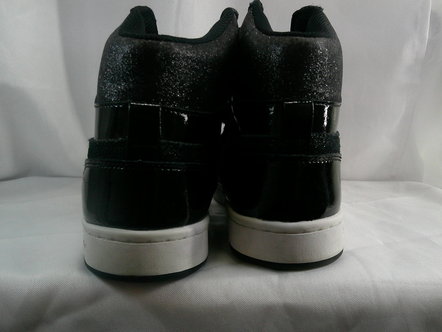 Pre-Owned Hip Hop Shoes Pastry Adult 10M High Top Sneakers Glitter