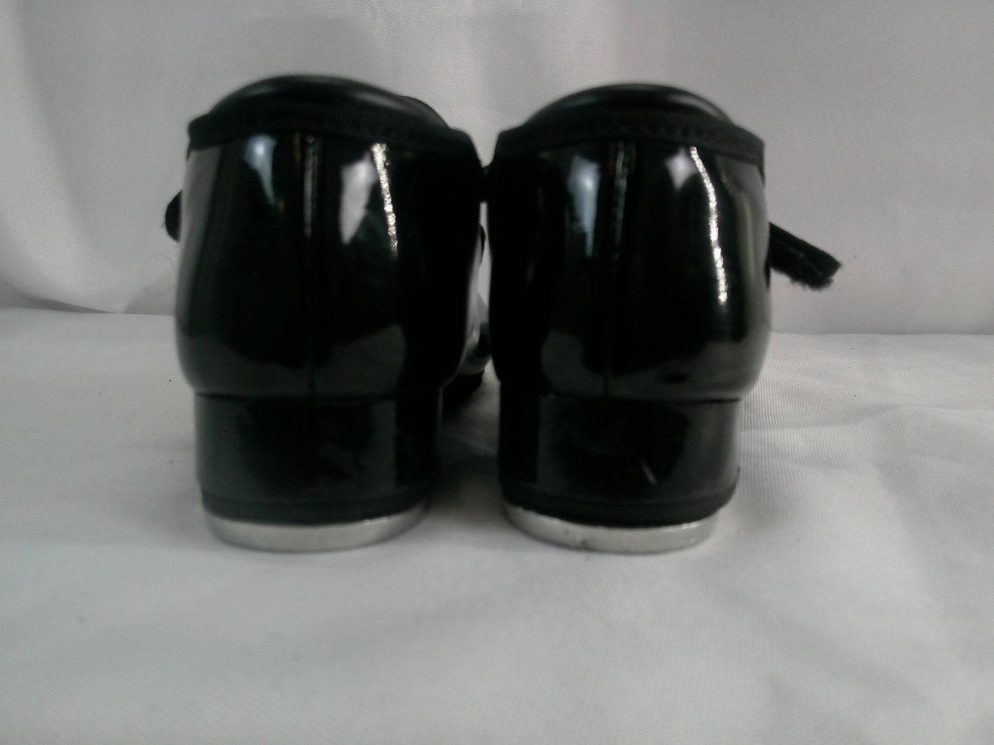 Pre-Owned Tap Shoes Toddler 8.5M Black Mary Jane Black Easy Strap Weissman W2600