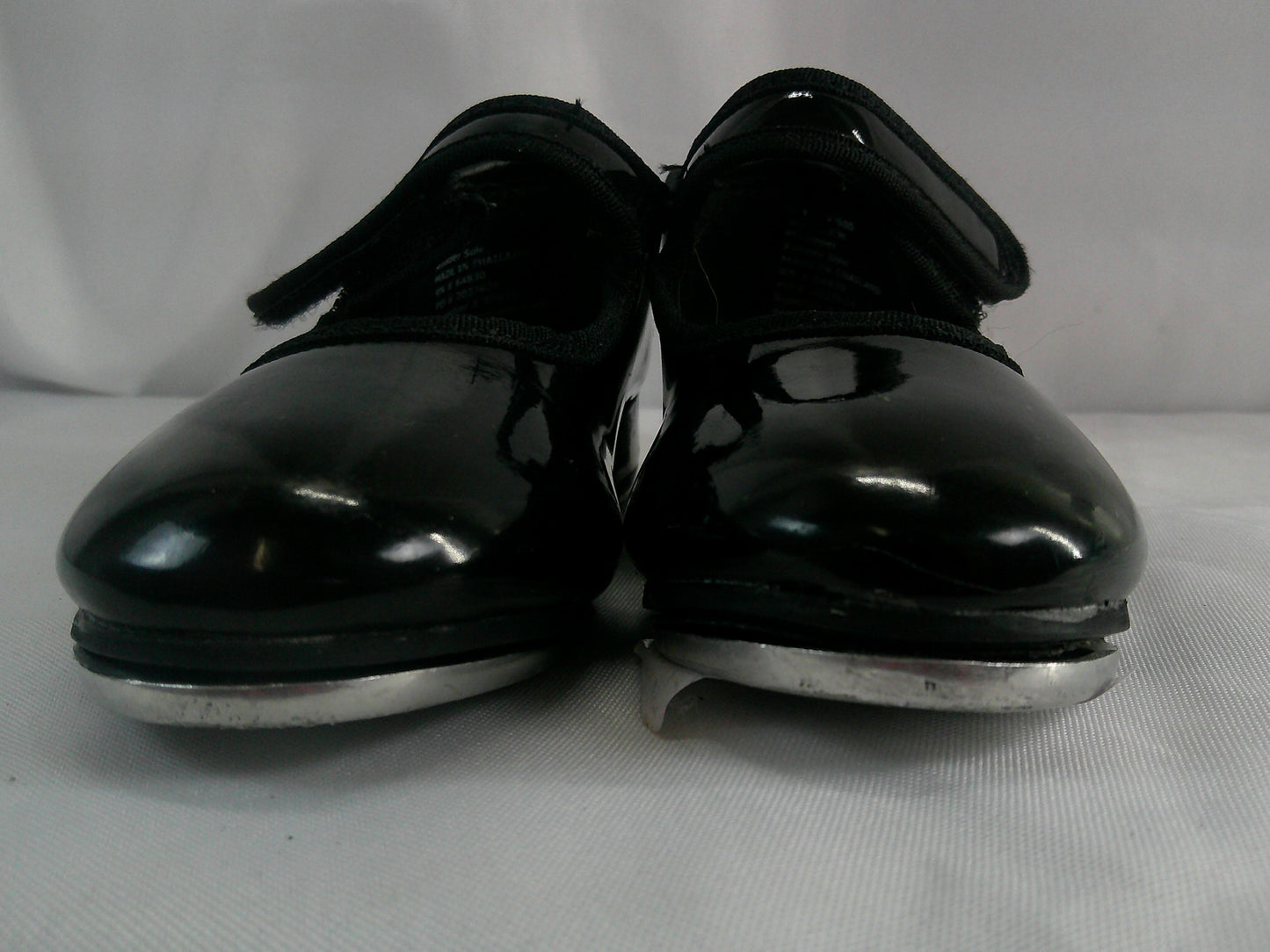 Pre-Owned Tap Shoes Toddler 8.5M Black Mary Jane Black Easy Strap Weissman W2600