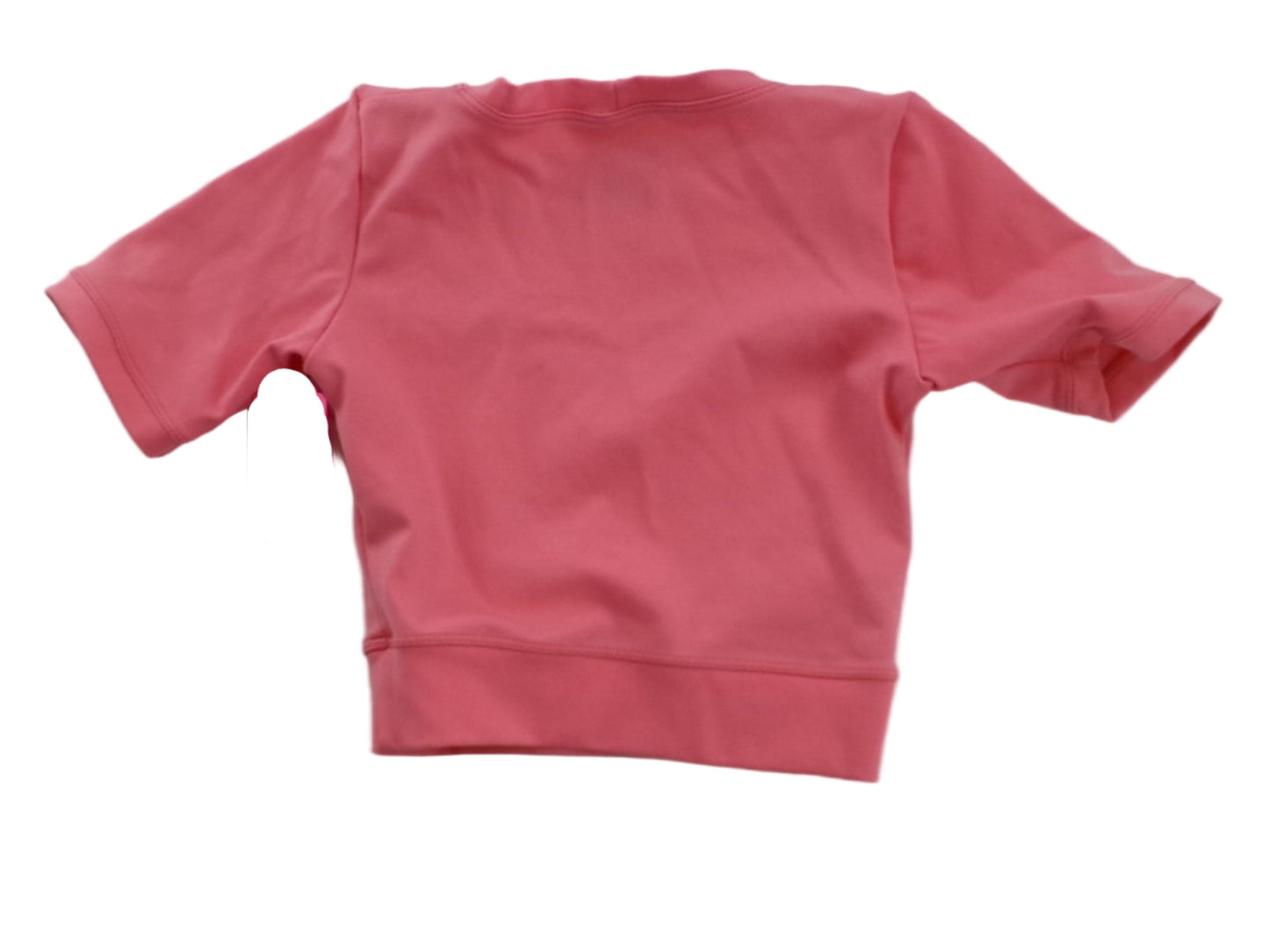 Pre-Owned Crop Top XS Adult Pink TB214W Capezio Jazz Tap Scoop Front