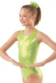 New Gymnastics Leotard ML3039-Metallic Gymnast Adult Sizes