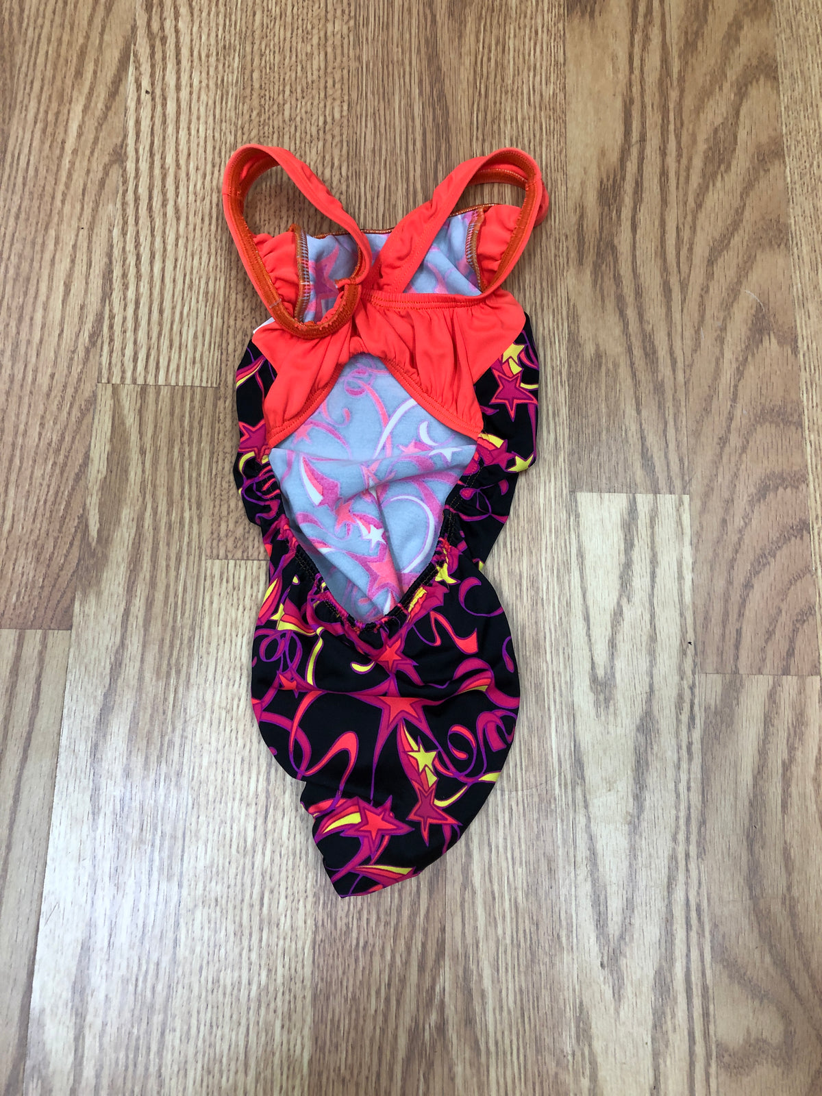 Pre-Owned Leotard Snowflake Small Child Star Swirl Gymnastics Acro