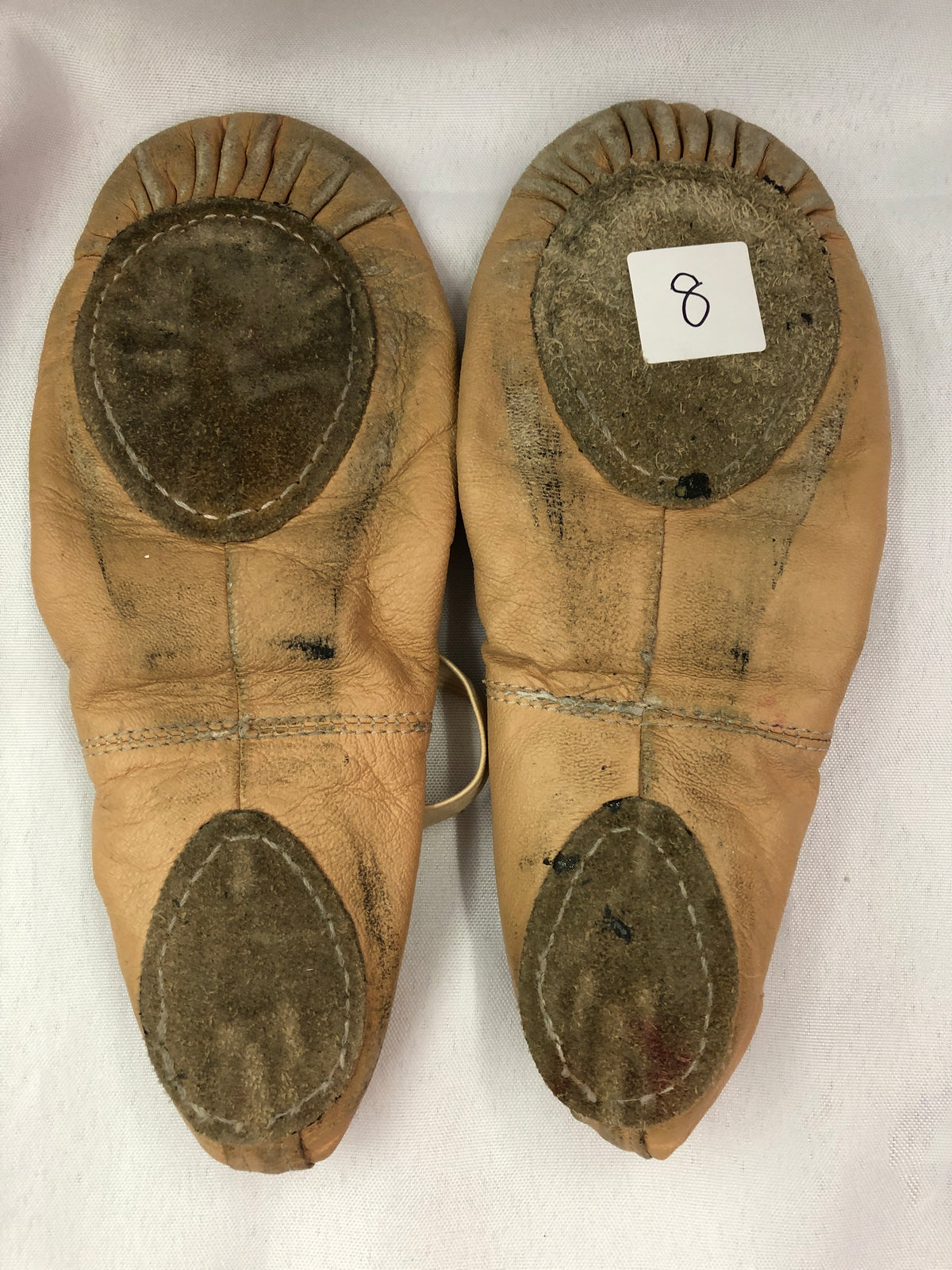 Pre-Owned Ballet Shoes DUX Dance Adult 8M Man Made Split Sole
