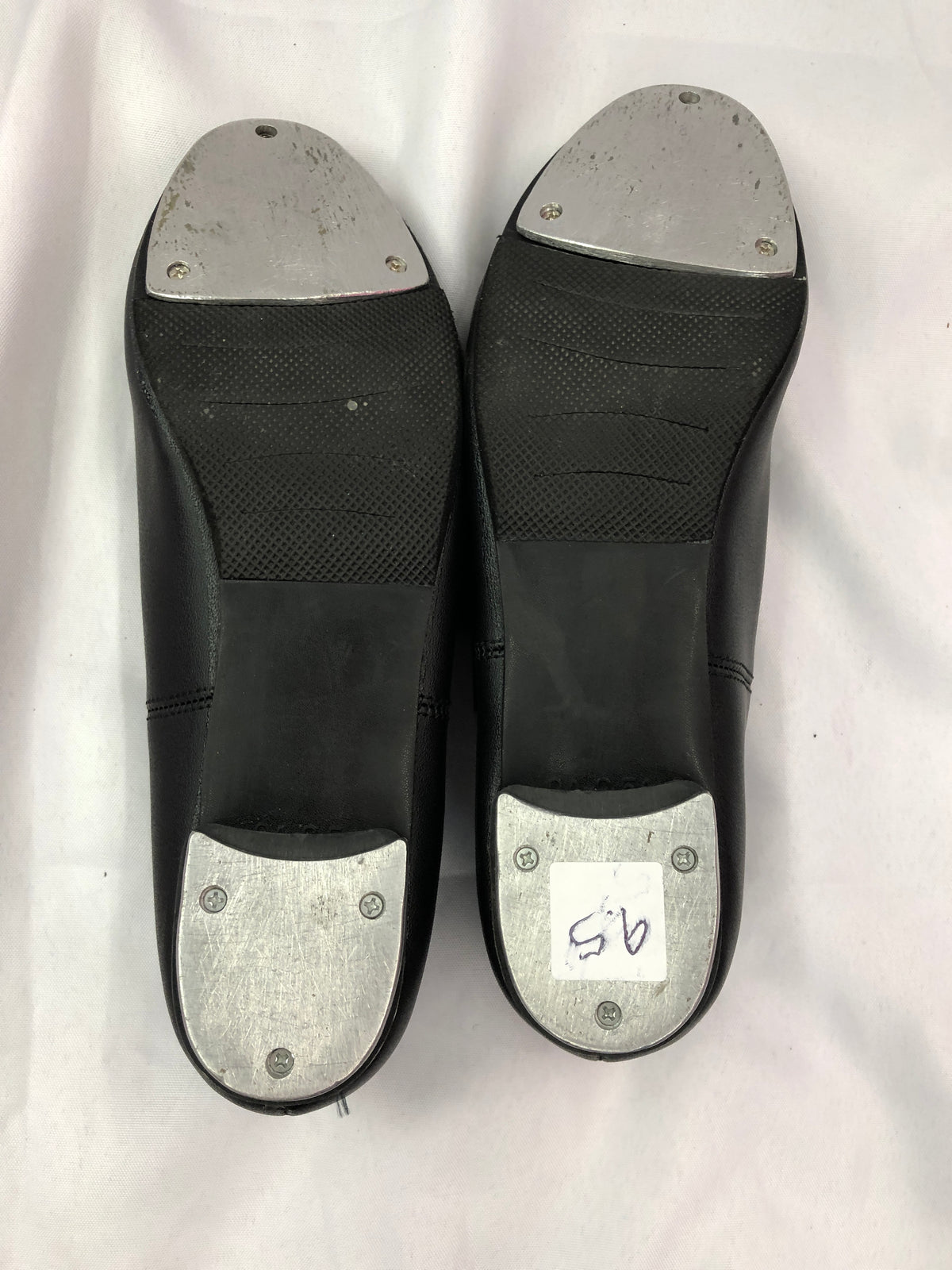 Pre-Owned Tap Shoes Danz N Motion Adul 9.5M Oxford Man Made Student