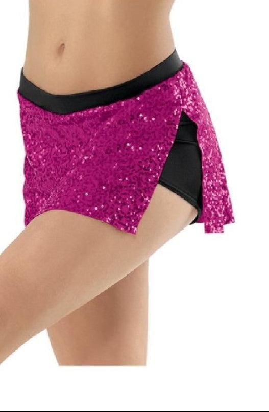 Pre-Owned Sequin Skort Balera S3255 Pink Large Child