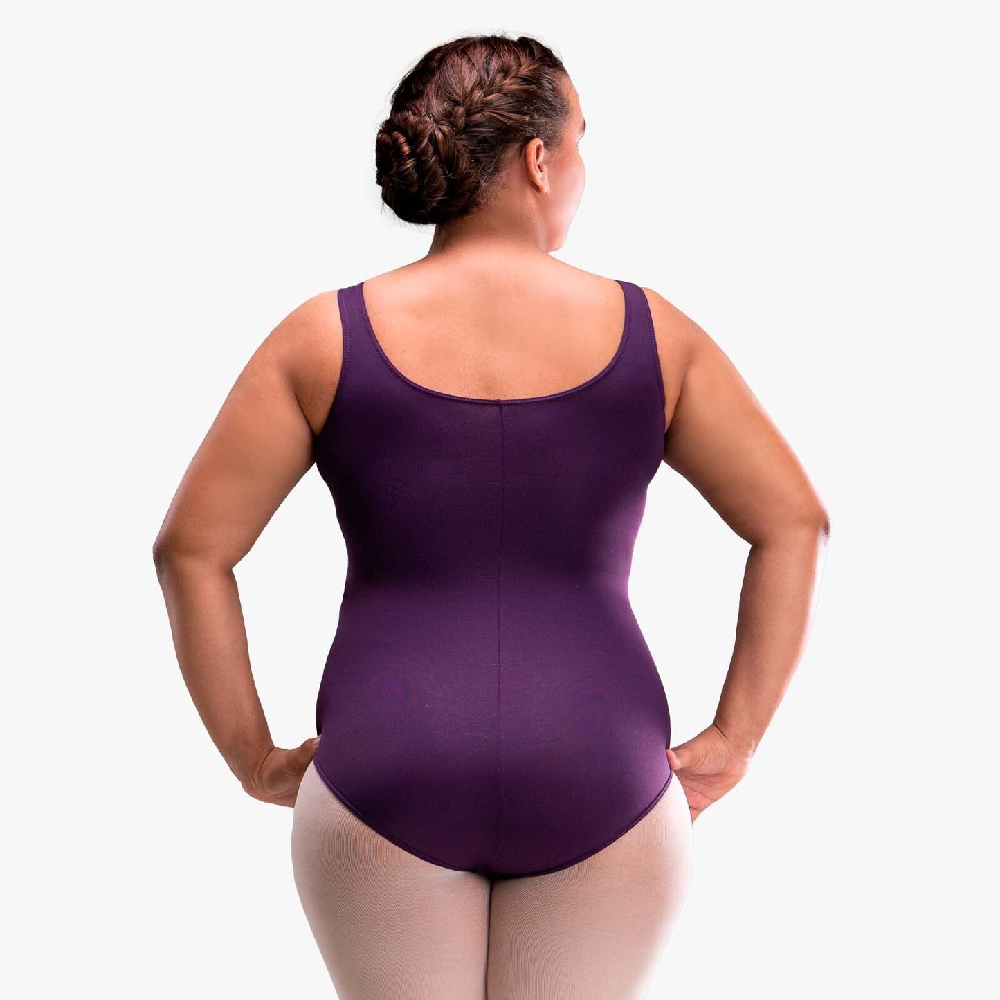 Pre-Owned So Dance Large Adult Dark Purple Ballet Leotard