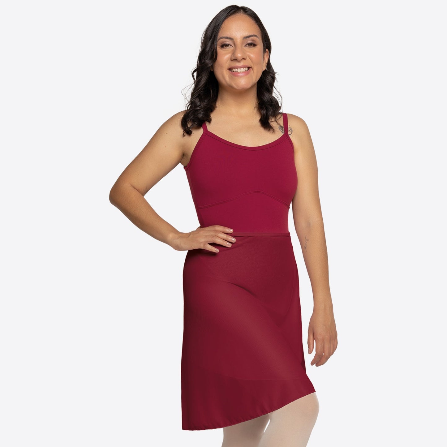 NEW Wrap Skirt So Danca SL234 Knee Length Curvy Sizes