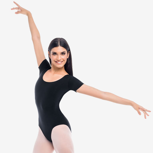 New Leotard So Danca SL25-Margaret Leotard Short Sleeve Adult