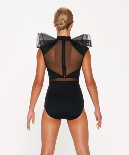 New Costume Kelle Leotard Small Adult Black ADDED RHINESTONES Jazz Contemporary