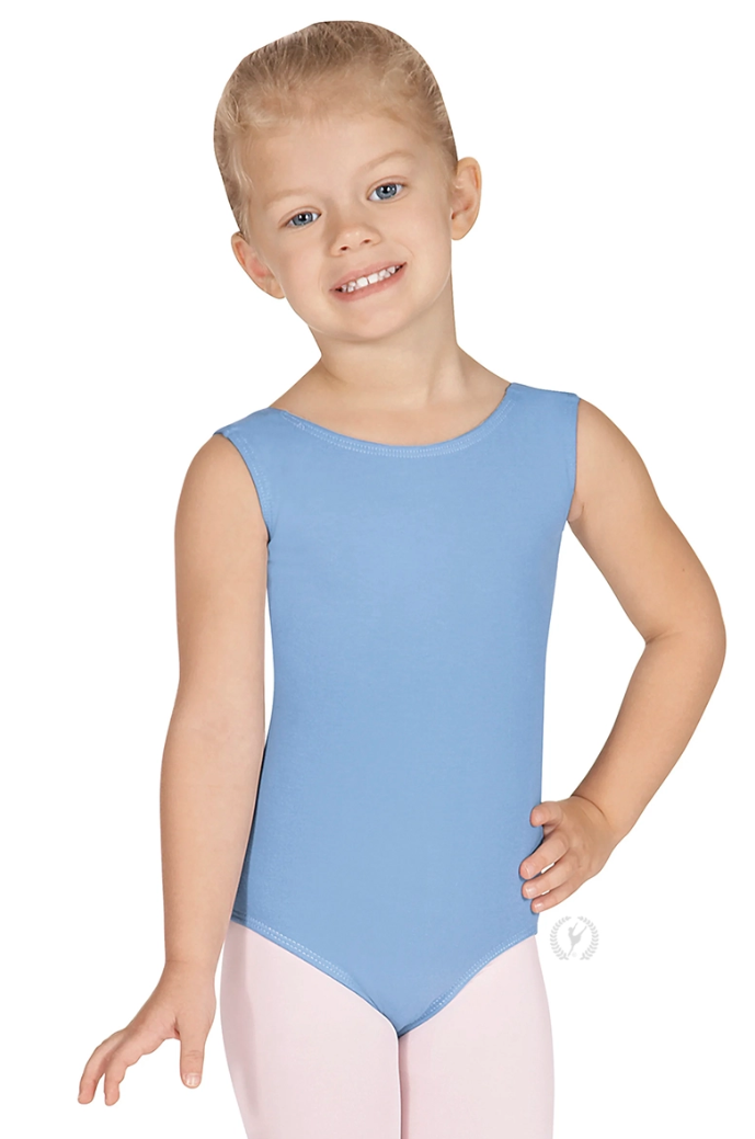 New Leotard Eurotard 1089 Cotton Tank Girl's