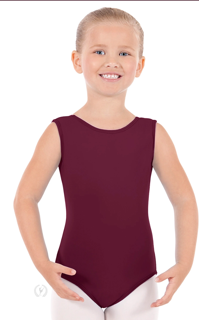 New Leotard Eurotard 1089 Cotton Tank Girl's