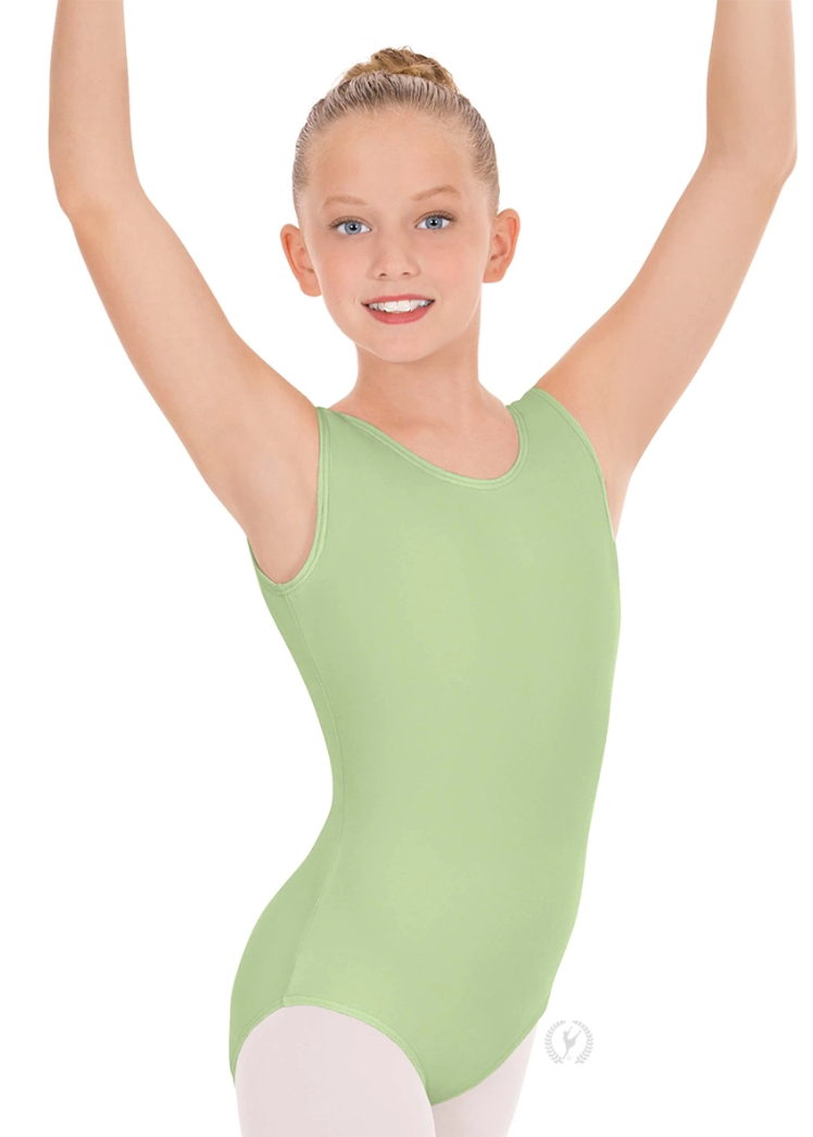 New Leotard Eurotard 1089 Cotton Tank Girl's
