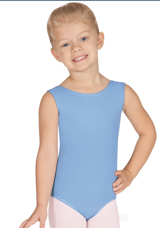New Leotard Eurotard 4489 Lycra Tank Girl's Many Colors