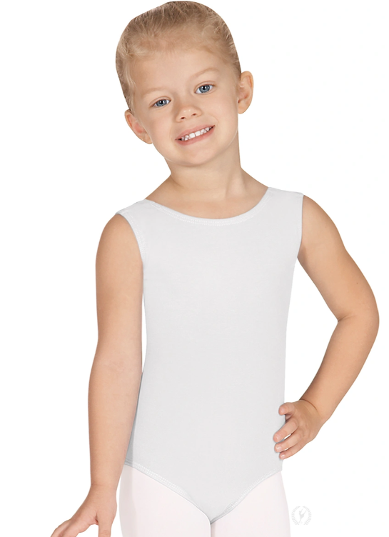 New Leotard Eurotard 4489 Lycra Tank Girl's Many Colors