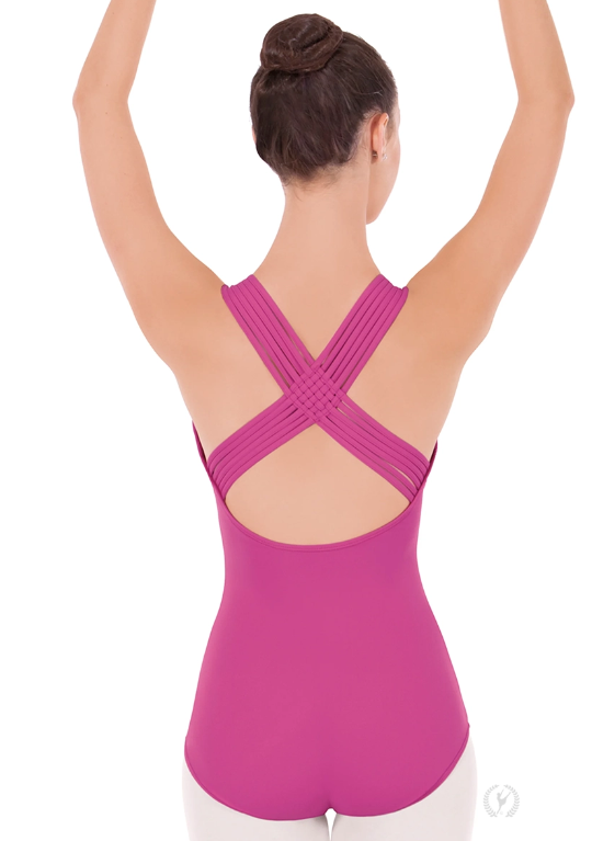 New Leotard Eurotard 4493 Lycra Strappy Adult Many Colors Lycra