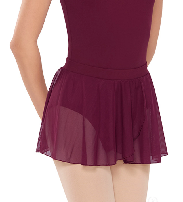 New Skirt Eurotard 41127C Pull On Mock Wrap Skirt Ballet Child Sizes