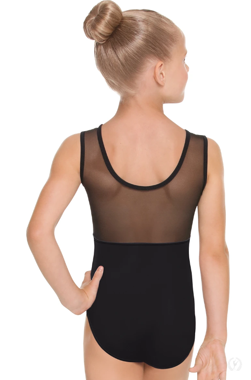 New Leotard Eurotard 44586C Lycra Tank Mesh Insert Girl's Many Colors