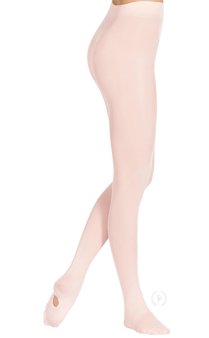 New Tights Eurotard 210 Women's Convertible True Non Run Microfiber Tights