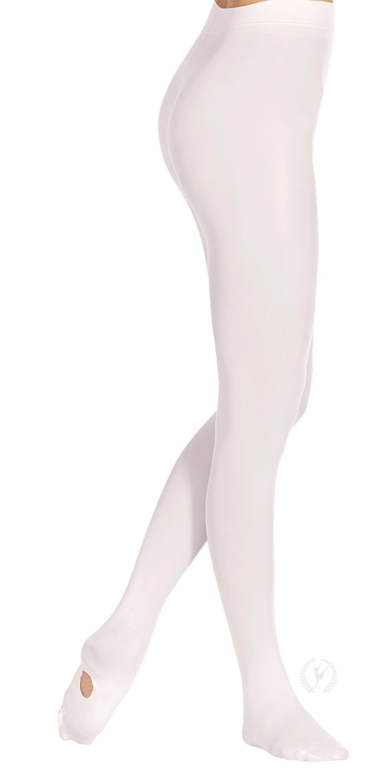New Tights Eurotard 210 Women's Convertible True Non Run Microfiber Tights