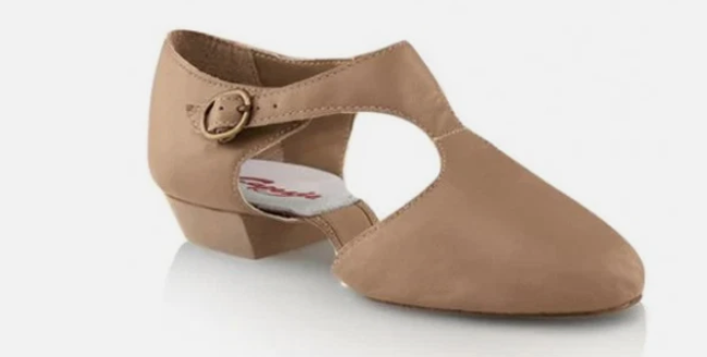 New Closeout Jazz Pedini Capezio 321C Tan Black Child Sizes