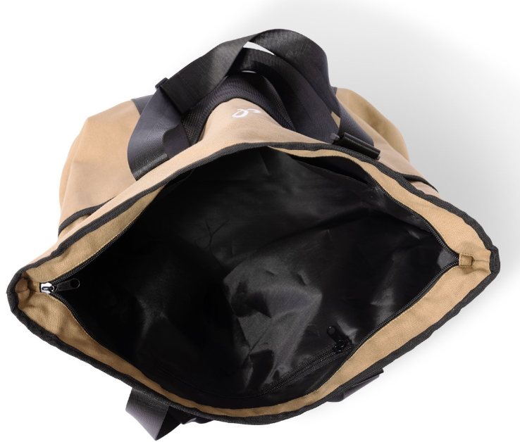 New Dance Bag Danz N Motion B26523 Everyday Dance Tote Taupe Large Canvas