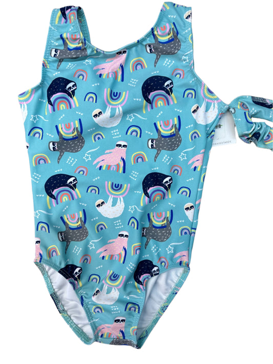 New Gymnastics Leotard Destira Slow Your Roll Sloth Child Sizes