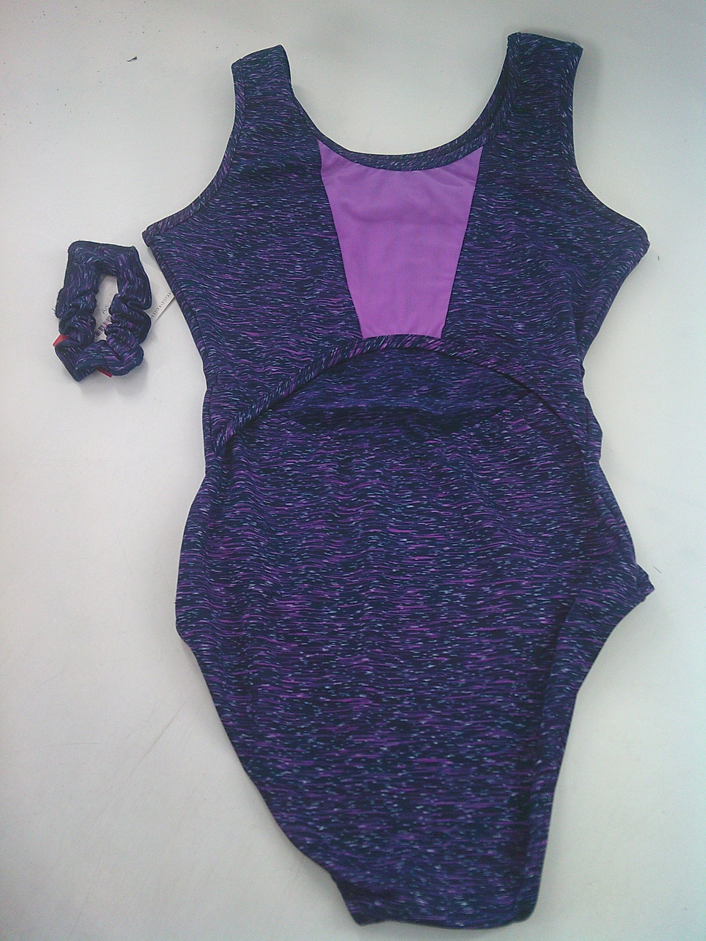 New Gymnastics Leotard Destira Child XL 12-14 Stay Strong Be Fierce Includes Scrunchie