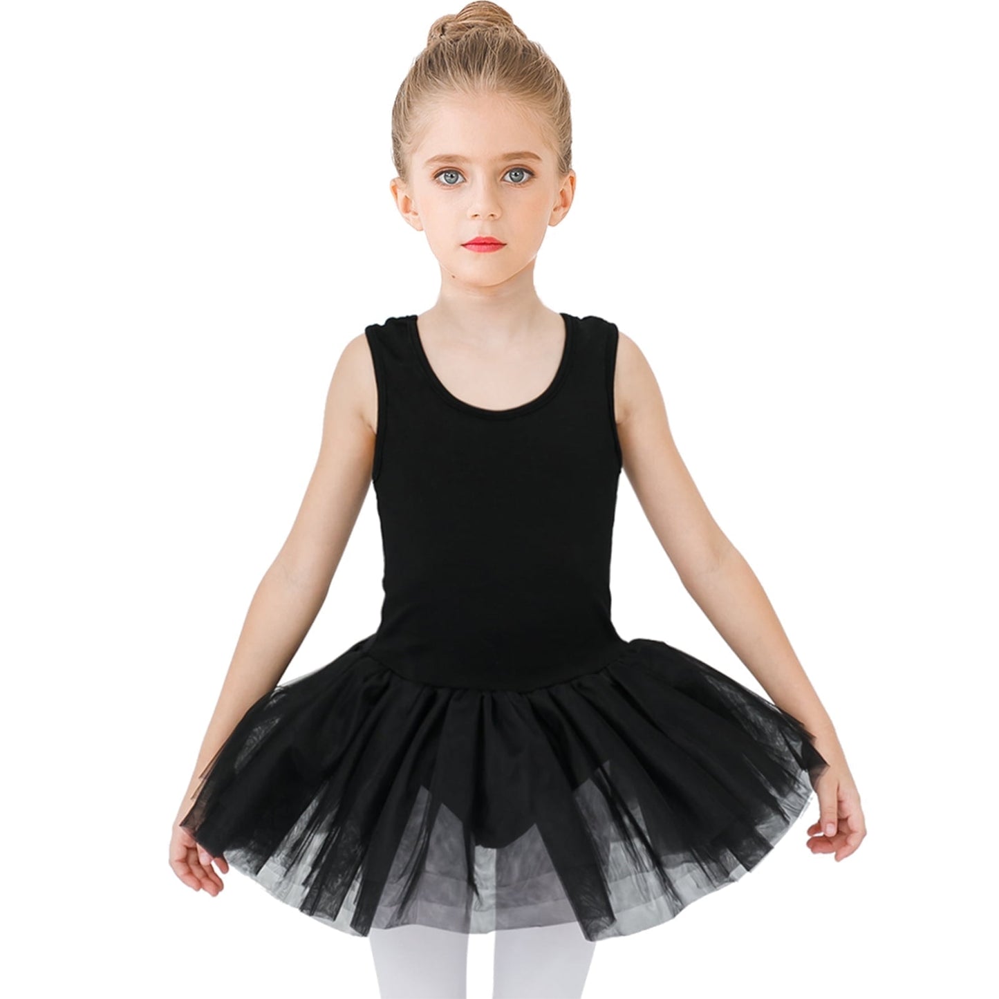 Pre-Owned Leotard Tutu Dress Small Child 4/5 Stelle Tank Cotton Ballet Tap