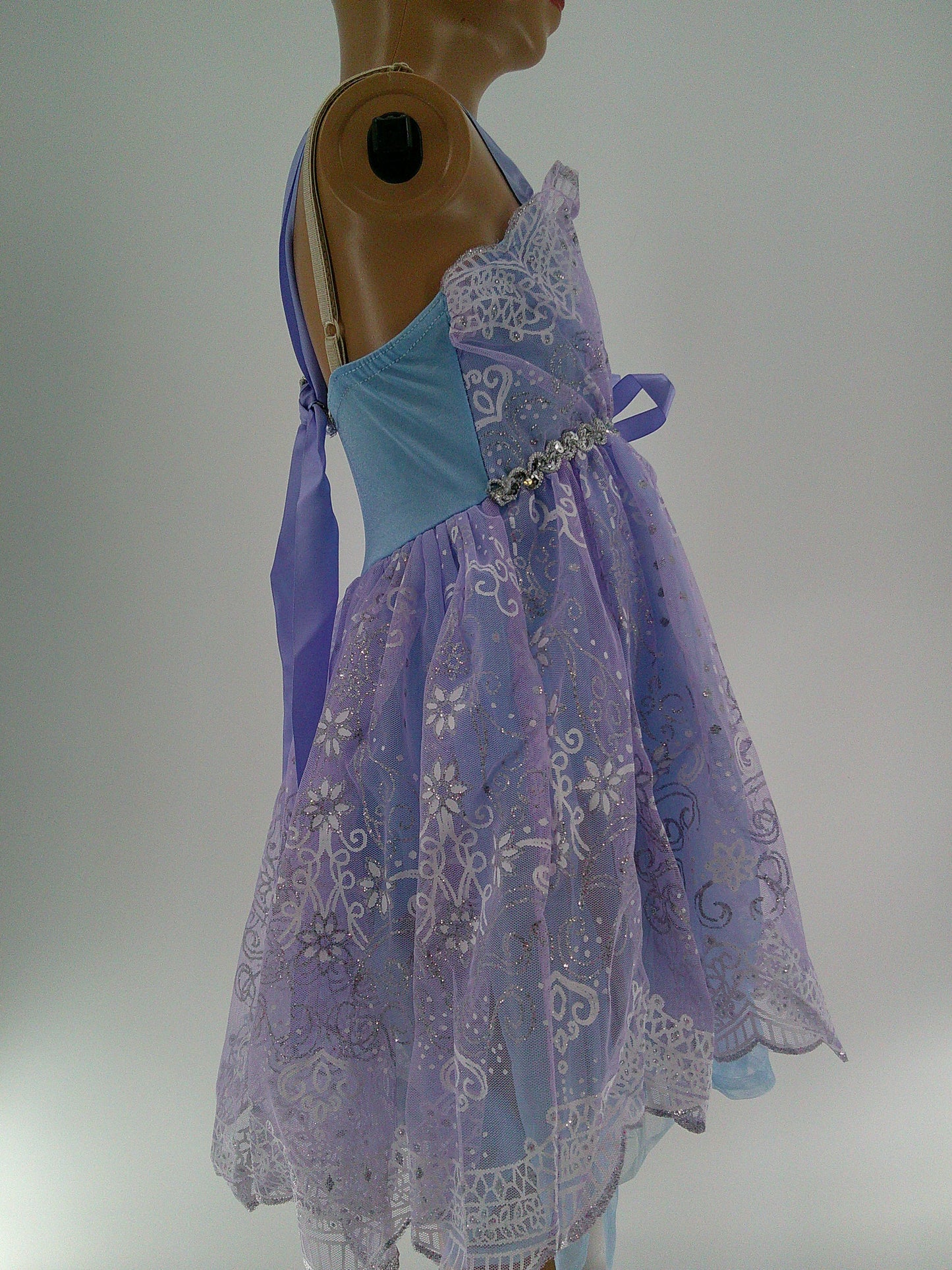 Pre-Owned Costume Gallery  15262 Small Child Purple Dress Ballet  Sequin Elsa