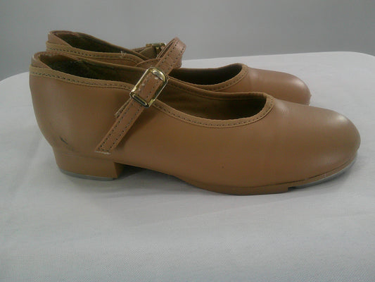 Pre-Owned Tap Shoes Theatricals Kids 12.5M Mary Jane Man Made Buckle Student