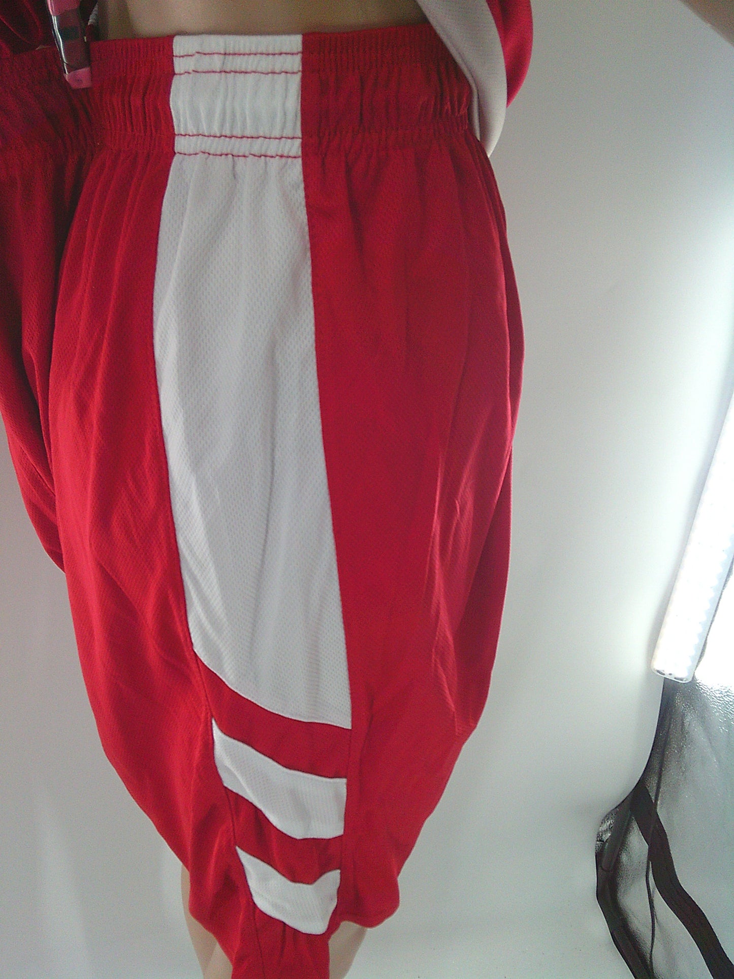 Pre-Owned Costume Unknown   XXL Adult Red Oversized Hip Hop Clogging  Basketball
