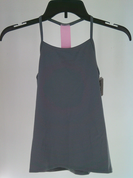 Pre-Owned Tank Top SO   Medium Child Gray Pink  Modern Jazz