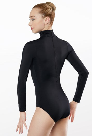 Pre-Owned Leotard Weissman  MT12459 Large Adult Teal Ballet Jazz