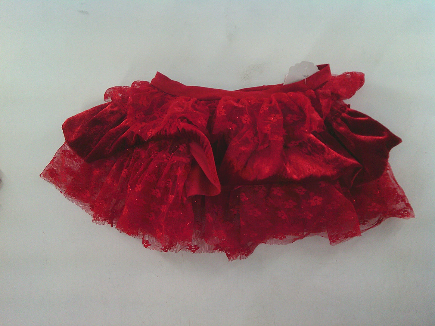 Pre-Owned Leotard & Skirt Capezio   Intermediate Child Red Blue  Ballet Tap