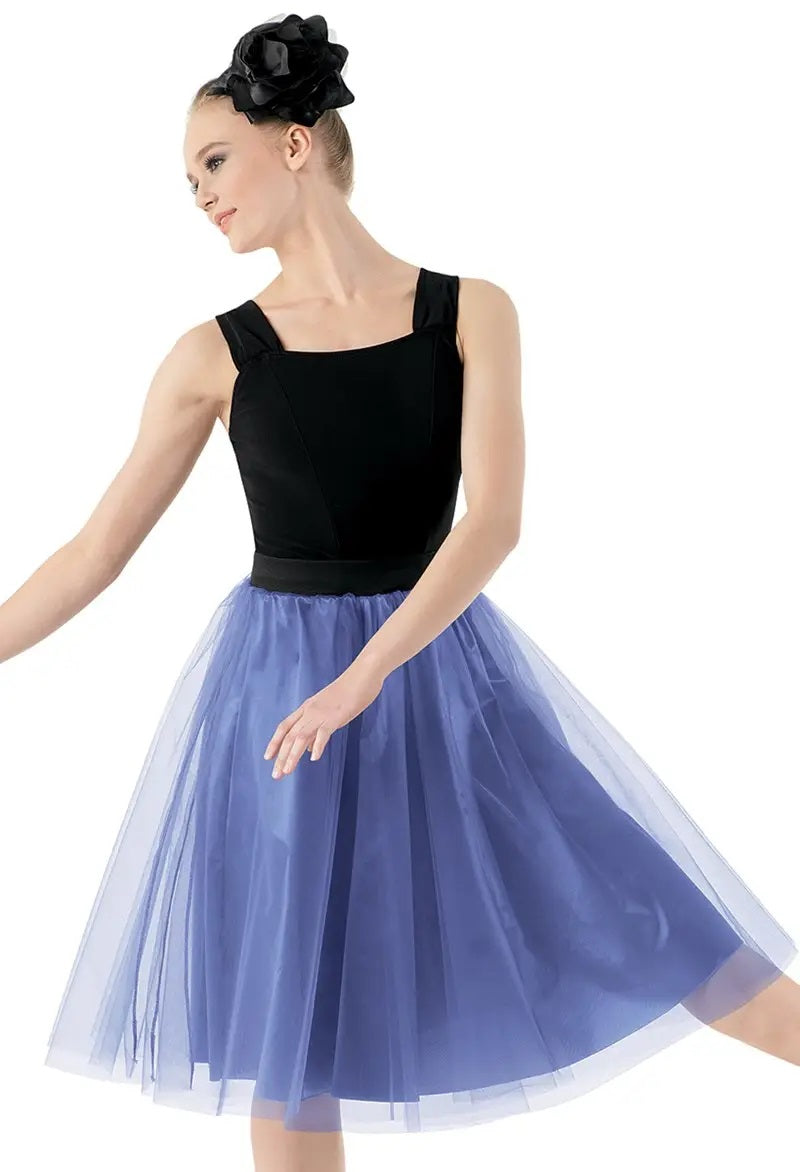 Pre-Owned Costume Weissman 9611 Medium Adult Blue Dress Ballet