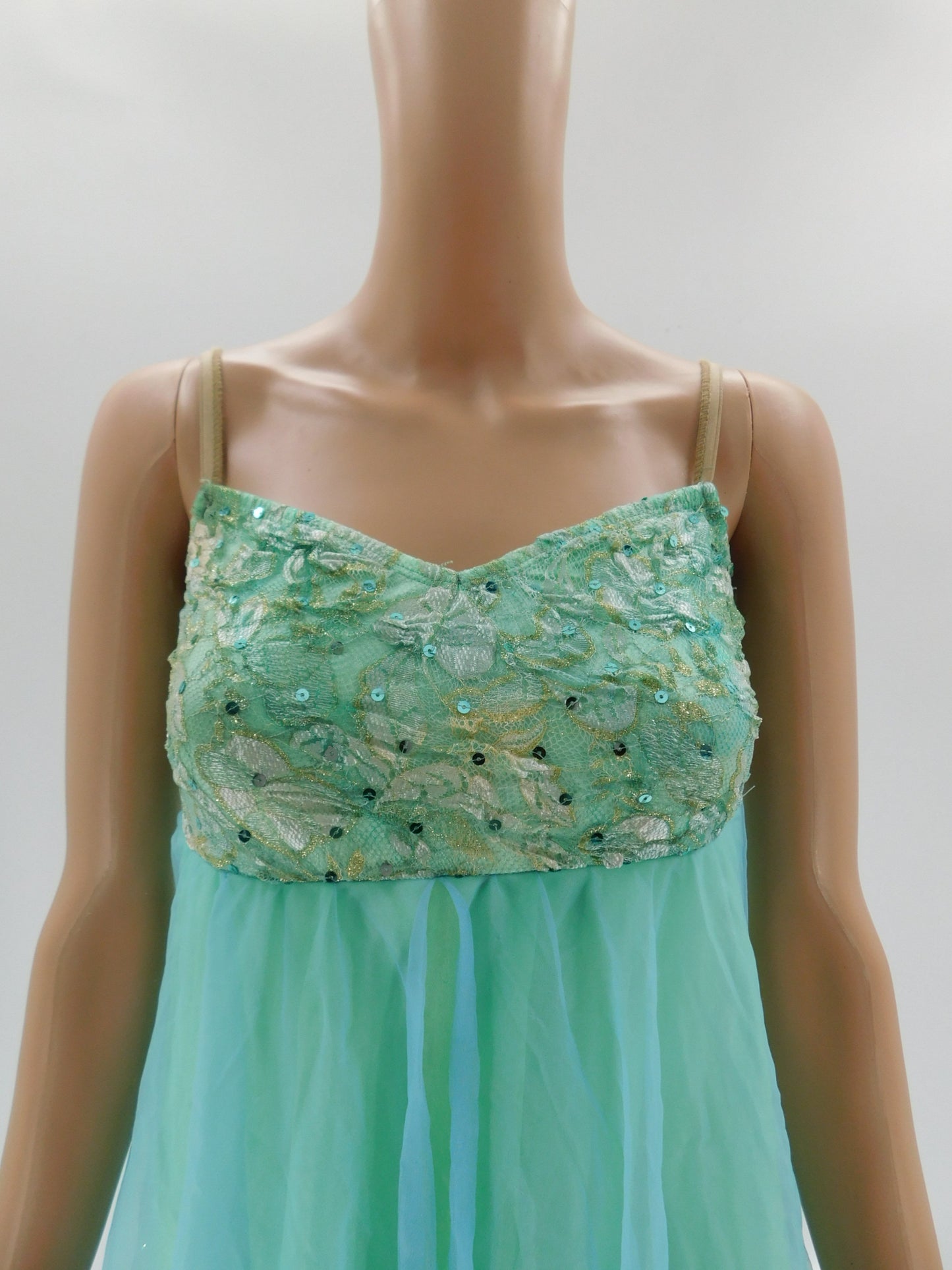 Pre-Owned Costume Algy Medium Adult Mint Green Contemporary