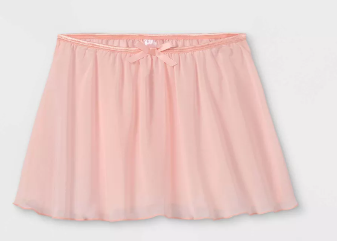 Pre-Owned Ballet Skirt Medium Child Lt Pink Cat & Jack Tap Pull On