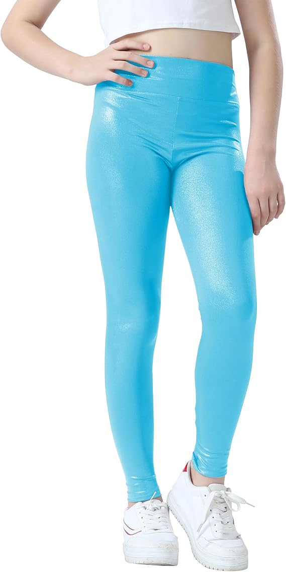 Pre-Owned Leggings Jinhiteam   Large Child Blue  Hip Hop Jazz