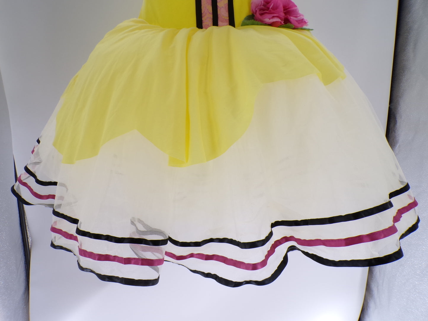 Pre-Owned Costume Curtain Call  C191 Large Child Yellow  Ballet