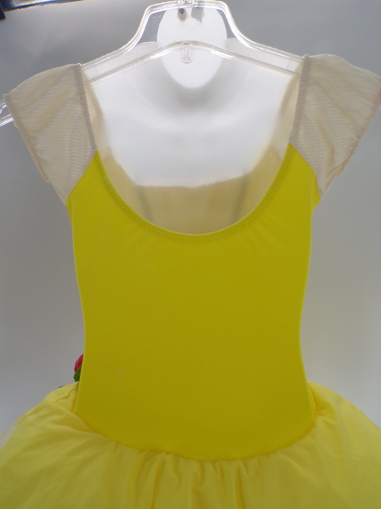 Pre-Owned Costume Curtain Call  C191 Large Child Yellow  Ballet
