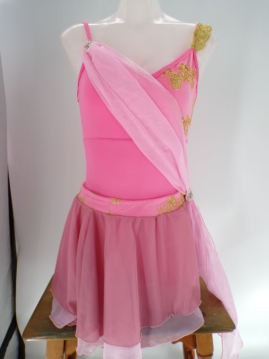 Pre-Owned Costume Ferreira   Medium Adult Pink Contemporary