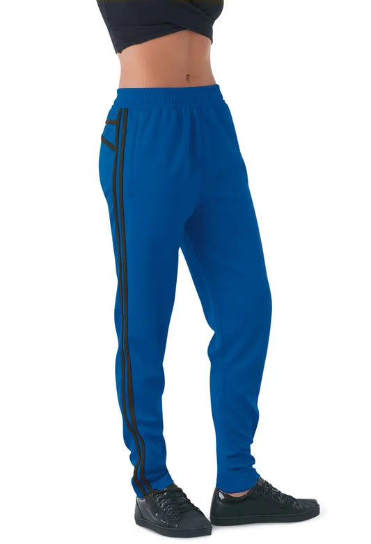 Pre-Owned Jogger Track Pants Balera AH10468 XL Adult Royal Blue Hip Hop Tap